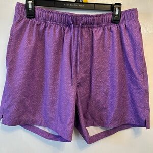 Men's Bear Bottom Purple Swim Trunks - Lightweight Quick-Dry